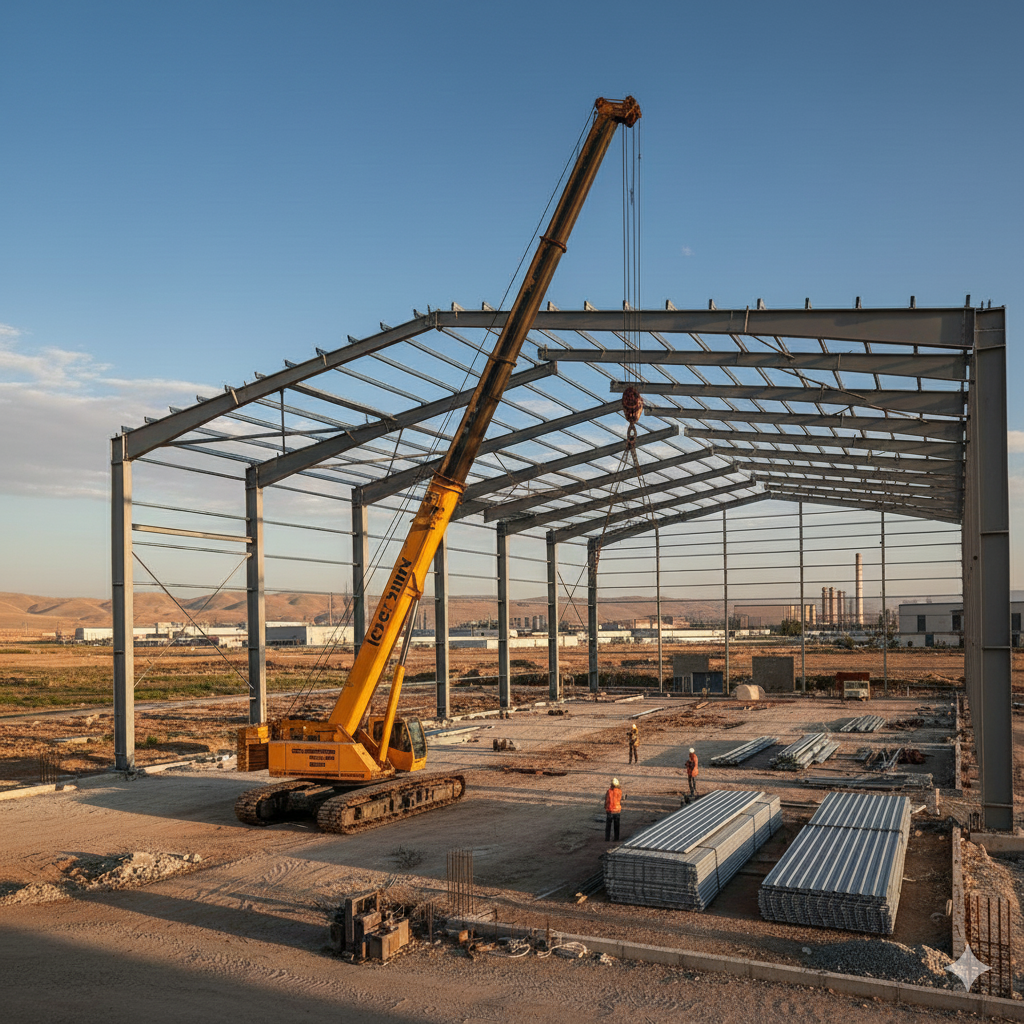 راهنمای ساخت سوله در شهرک صنعتی انجیره شیراز