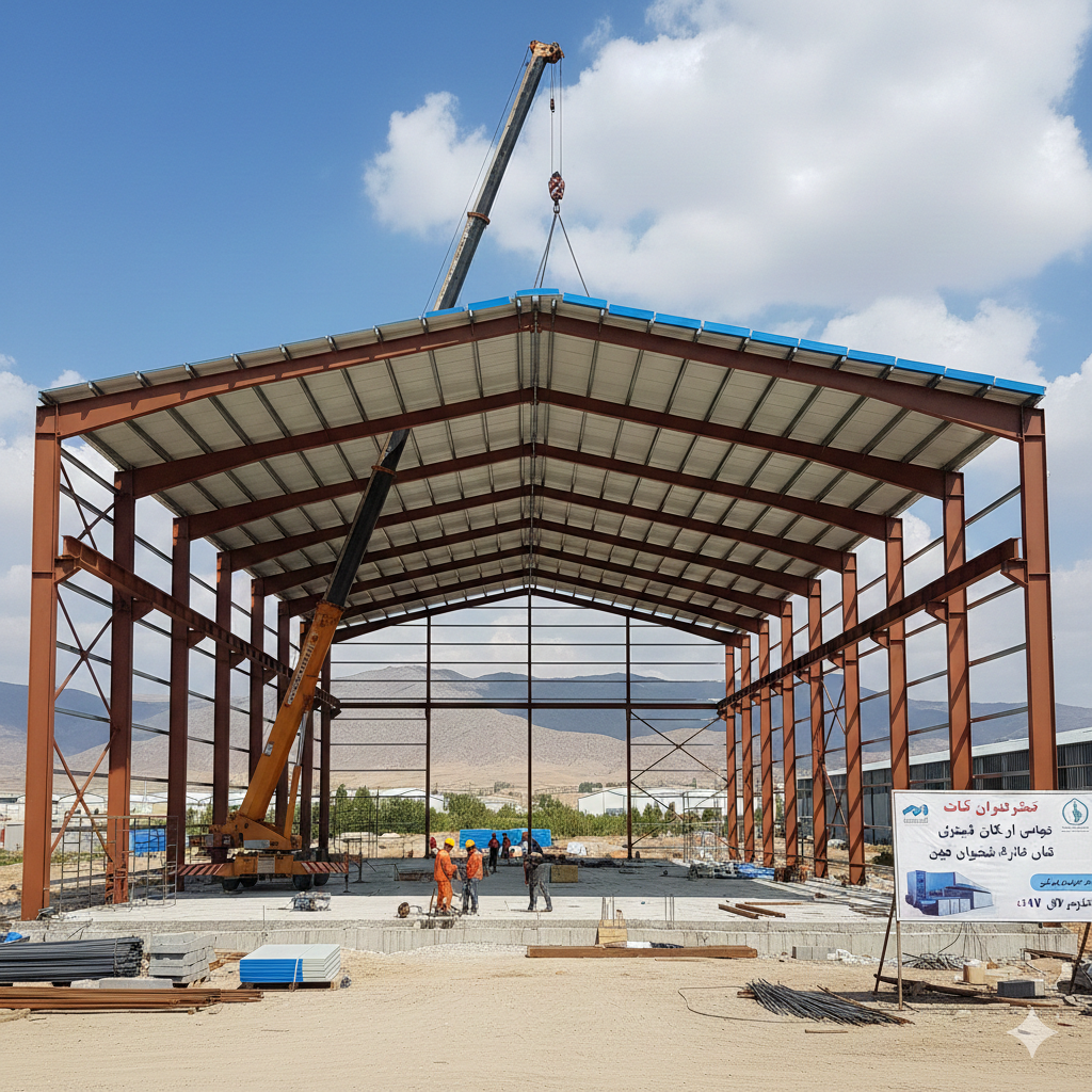 چقدر طول می‌کشد تا سوله شما در شیراز آماده بهره‌برداری شود؟